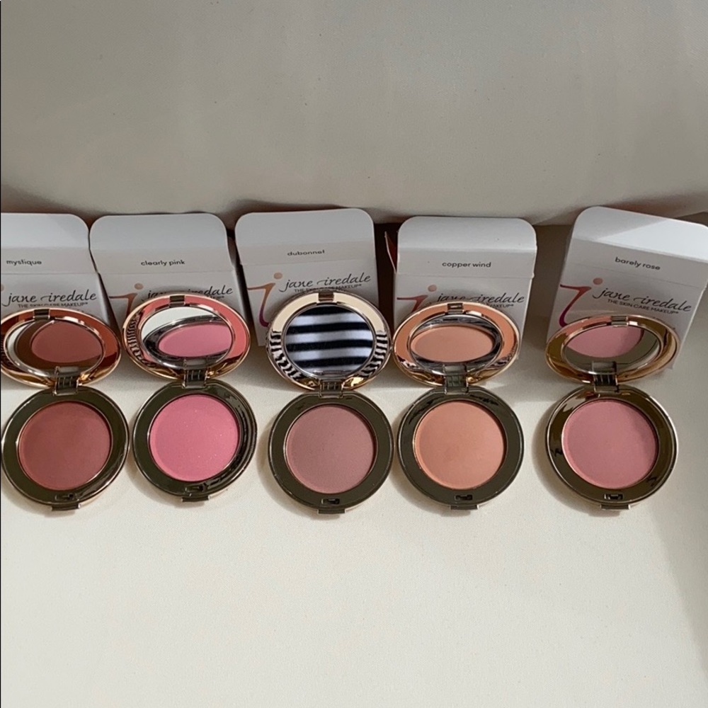 Jane Iredale pure pressed blush in Barely Rose